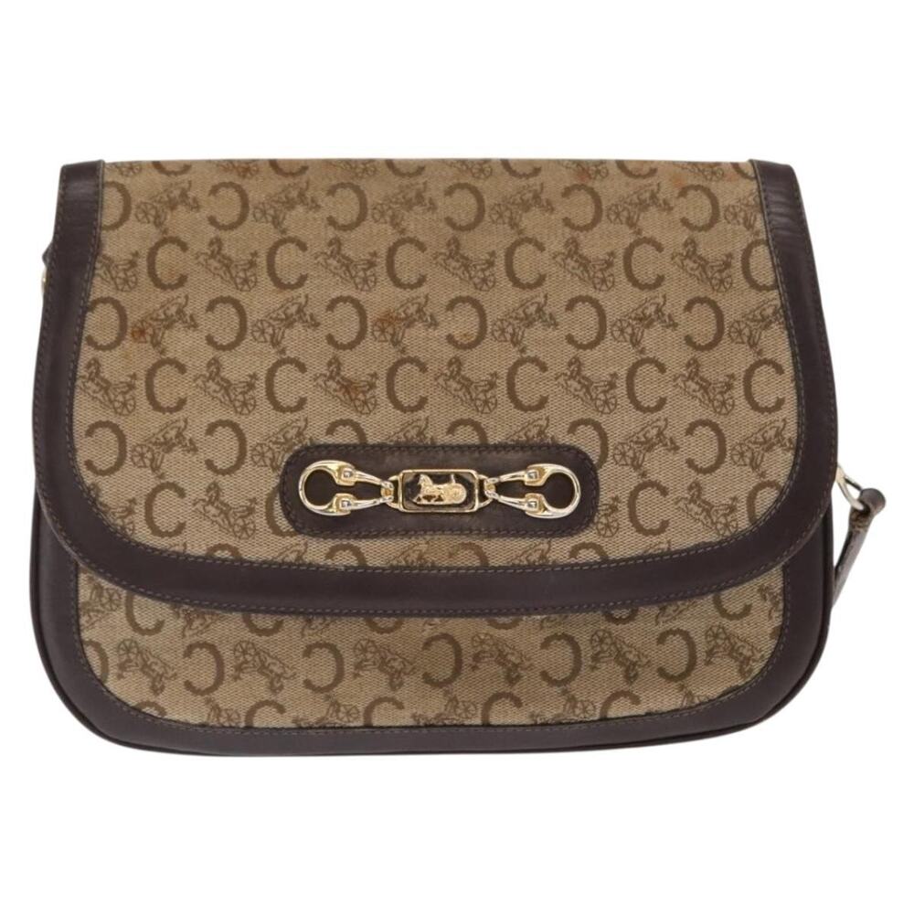 Celine C Sulky Shoulder Bag Brown